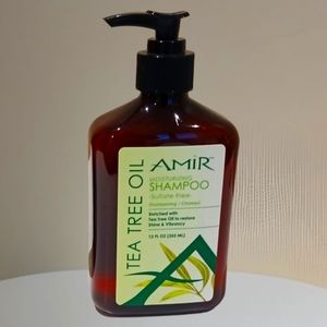 NWT 🌺 Amir Tea Tree Oil Moisturizing Sulfate-Free Shampoo 12 oz
